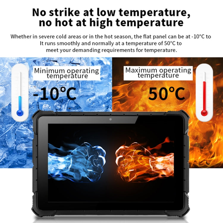 IP67 Waterproof Shockproof Dustproof, Windows10 Intel Pentium J4205 Quad Core, Support GPS/WiFi/BT/NFC, S10 Pro 8GB+128GB