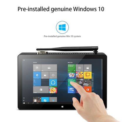 Windows 10 Intel Celeron J4125 Quad Core up to 2.7GHz, Support WiFi & BT & TF Card & HDMI & RJ45, US Plug, H10PRO 8GB+128GB