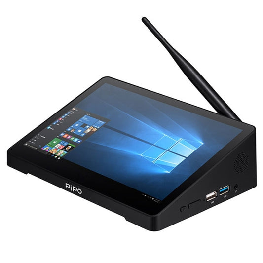 Windows 10 Intel Celeron J4125 Quad Core up to 2.7GHz, Support WiFi & BT & TF Card & HDMI & RJ45, US Plug, H10PRO 16GB+128GB+256GB