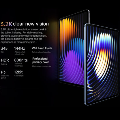 Xiaomi Pad 7 Pro 11.2 inch, 8GB+256GB, HyperOS 2 Qualcomm Snapdragon 8s Gen3 Octa Core, 8GB+256GB