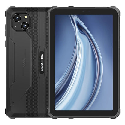 OUKITEL RT3 Pro 4G Network IP68/IP69K Rugged Tablet, 4GB+128GB, 8.0 inch Android 14 MediaTek G81 Octa-Core Support Dual SIM, EU Plug, RT3 Pro 4GB+128GB