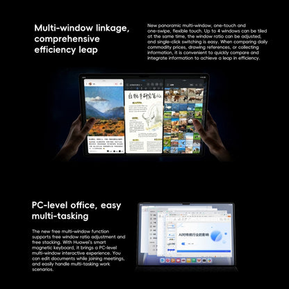 HUAWEI MatePad Pro 13.2 inch 2025 WiFi Soft Light Screen, 12GB+512GB, HarmonyOS 4.3 Hisilicon Kirin 9020, 12GB+512GB, Soft Light 12GB+512GB