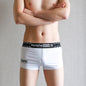 Men Solid Color Slim Breathable Boxer Underwear, M, L, XL, XXL, XXXL