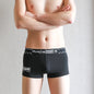 Men Solid Color Slim Breathable Boxer Underwear, M, L, XL, XXL, XXXL